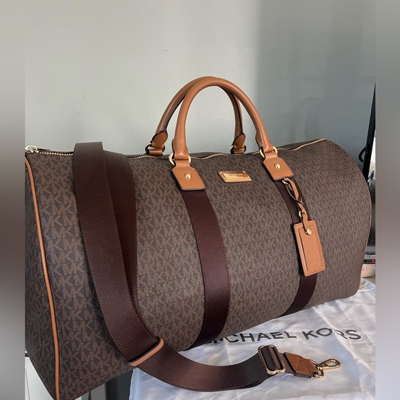 Michael Kors weekender travel duffle bag - Picture 1 of 15